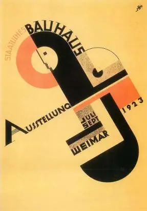 1923年包豪斯展览海报