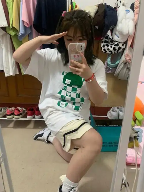 155cm130斤可可爱爱的一天