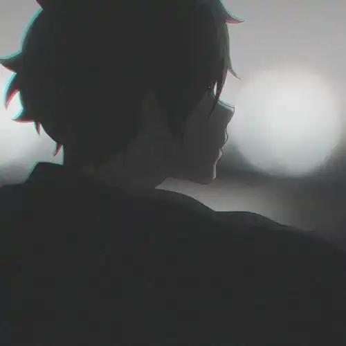 动漫头像黑暗男生头像自己放弃自己的时候才是真的可怕