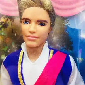 正版barbie男芭比娃娃男朋友肯新郎ken粉红舞鞋王子换装衣服裙子