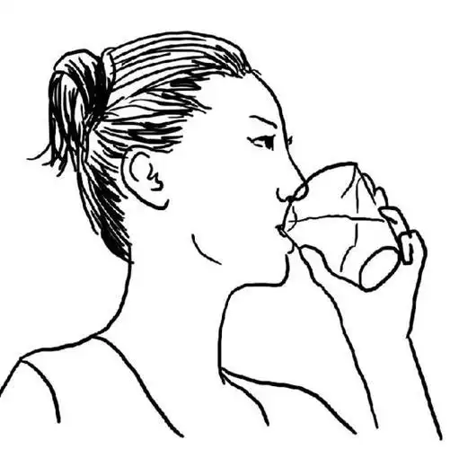 喝水简笔画小朋友喝水简笔画图片水的用途图片简笔画