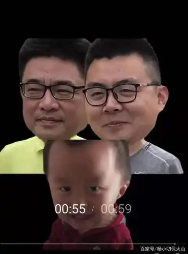 郭威与舅舅同框,典型的粘贴复制,没想到还有奇奇这个缩小版