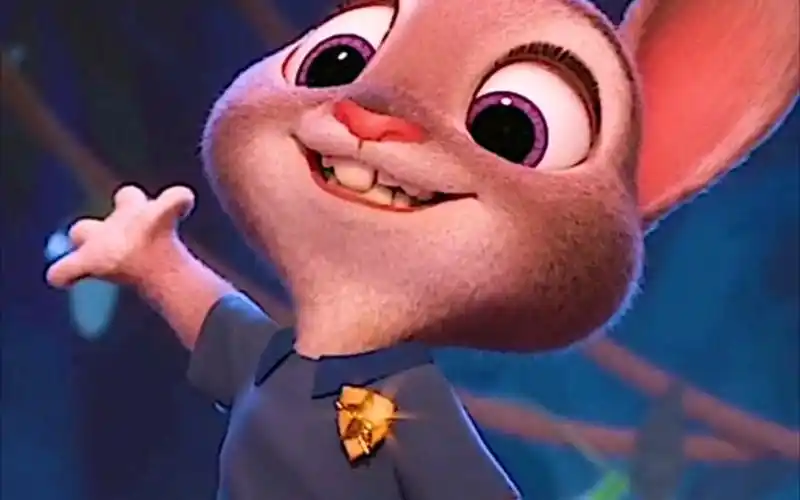 可爱的朱迪警官来啦! 疯狂动物城 微信8.0动态壁纸要的自取欧!