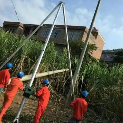 厂家直销湖北铝合金抱杆 三角架立杆质量上乘iii