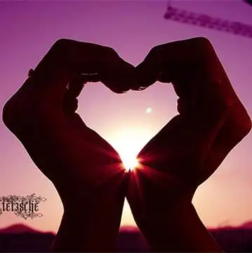 唯美伤感爱情心型图片