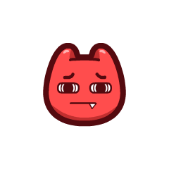 约 ip 动漫 魔性 zombiescats35【魔鬼猫动态表情-疑惑】#小红脸 q版