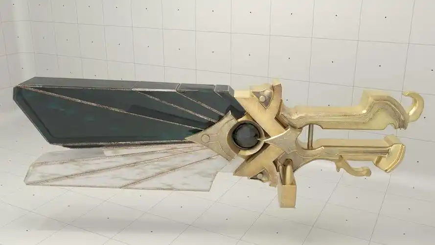 lol英雄联盟新英雄赛纳武器-圣物炮-r