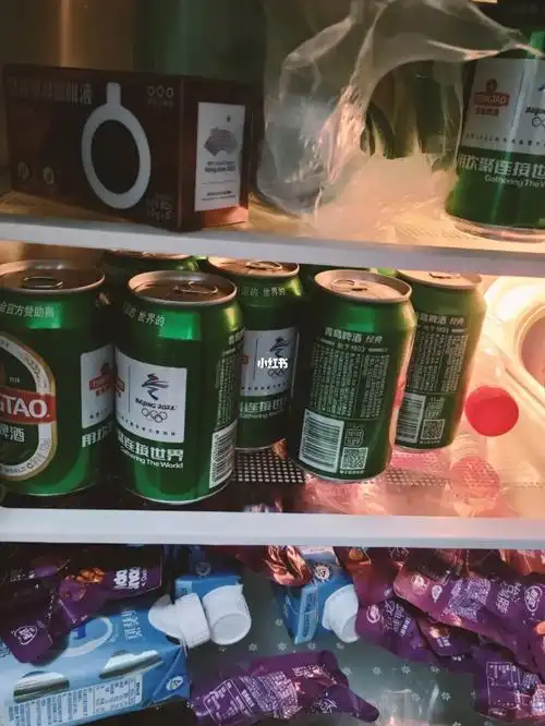 让我弟把啤酒趣泡水放小冰箱