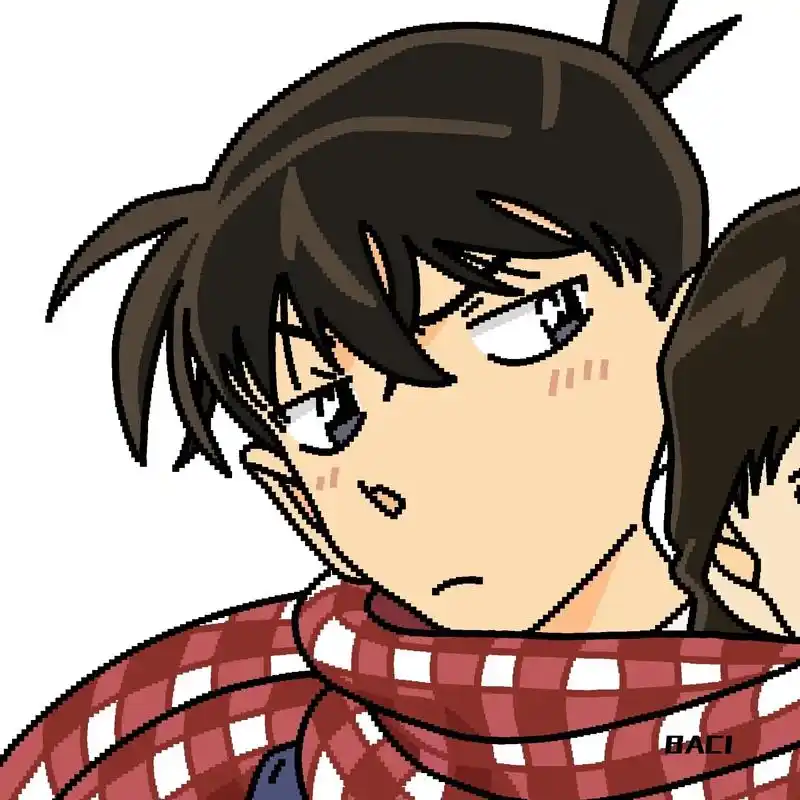 "新兰永恒" #名侦探柯南 #工藤新一#毛利兰 #情侣头像 - 抖音