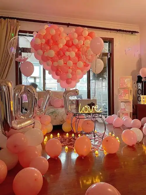 家庭版生日惊喜布置超有氛围感哒