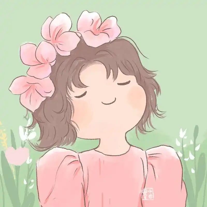 清新春日 女生头像 手绘头像… - 堆糖,美图壁纸兴趣社区