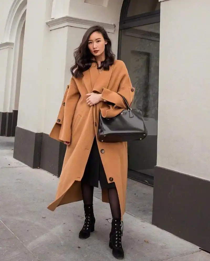 穿搭158亚裔博主小个子穿搭典范