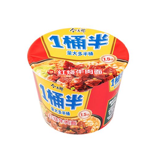 今麦郎一桶半红烧牛肉桶面 120g