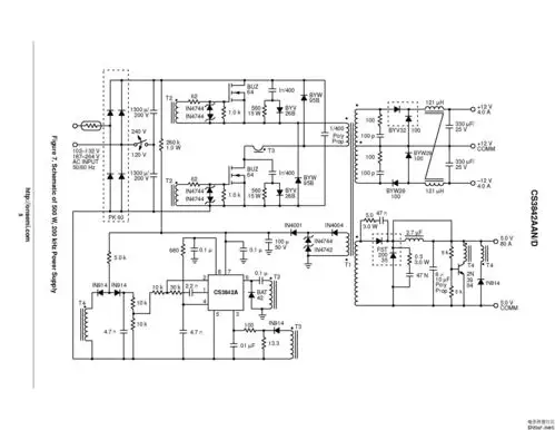 ups500w的电路图