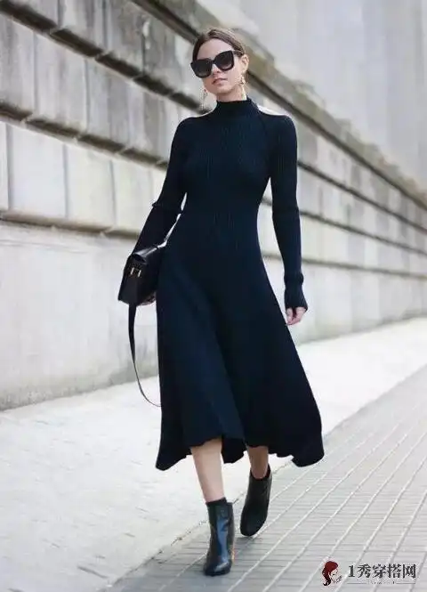 冬天长裙配什么鞋子好看_时尚穿搭网