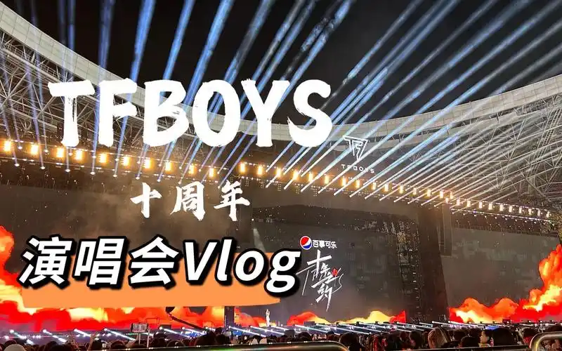 【tfboys十年之约】演唱会vlog『手术后40天 34岁姐姐独自一人赴