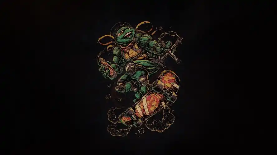 酷炫忍者神龟桌面壁纸