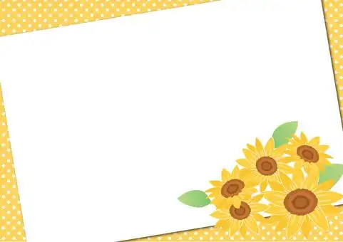 照片素材(图片): 向日葵 夏天 框架 框架 花瓣