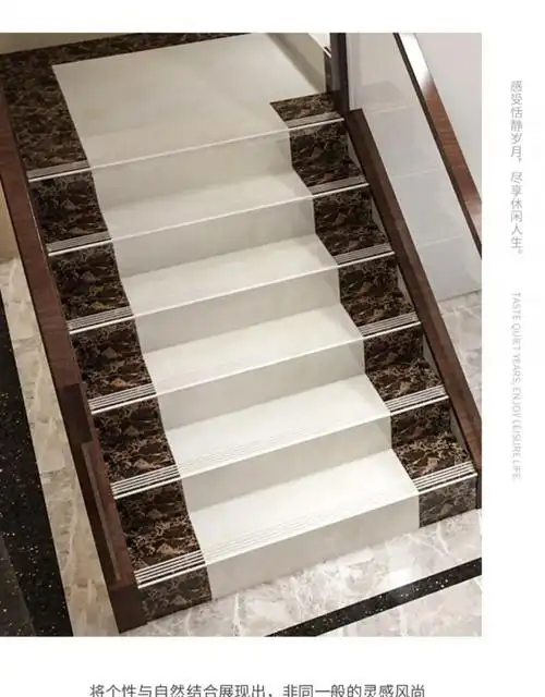 全瓷通体一体楼梯砖大理石瓷砖台阶踏步砖阶梯砖客厅梯板防滑tb9其它