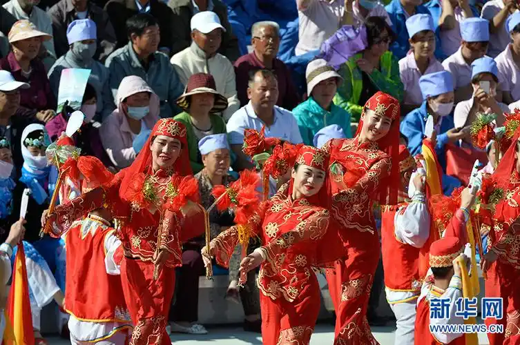 回族特色表演(图)