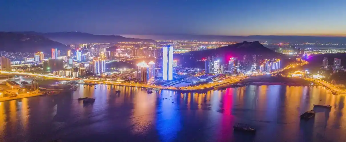 连云港连云区国展中心片区夜景照明设备项目工程2021神灯奖申报工程