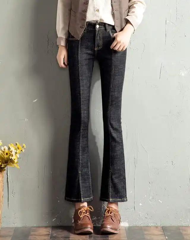 今年流行的6款高弹牛仔裤,款式新颖还不贵,女神范十足