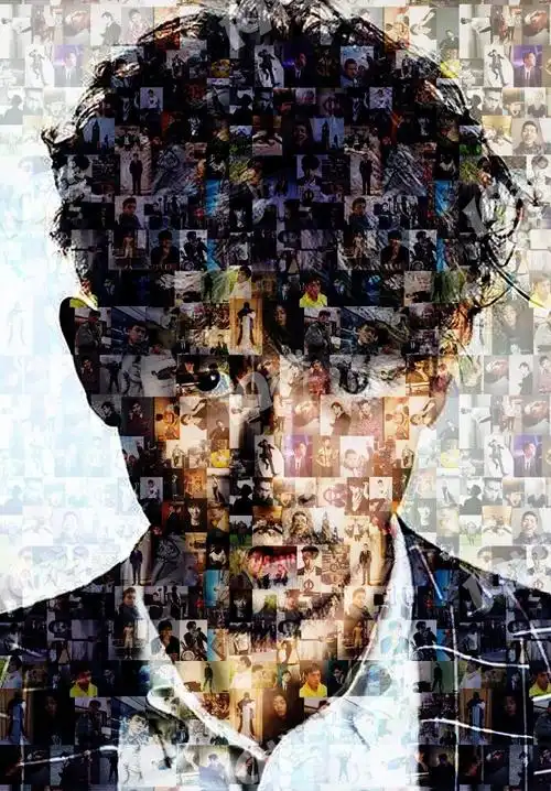 马赛克合成照片失恋博物馆diy拼图定制定做n多张照片拼成一