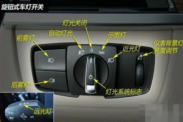 科目三怎么开启前照灯