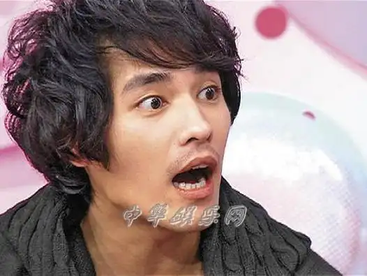 女模ann当场脱胸罩 蓝正龙吓到目瞪口呆(图)