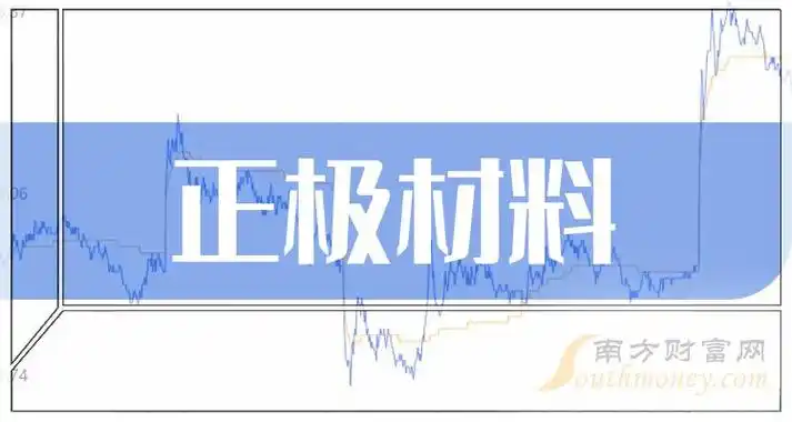 一分钟读懂正极材料企业龙头上市公司共八家2024416