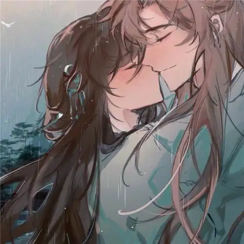 动漫cp古风情侣头像一对两张图片