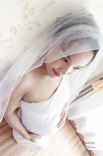 angelababy,第一次拍摄的孕妇照