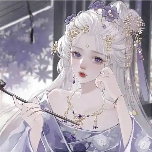 古风头像仙气古风动漫女生头像_小孩_心脏_正中间