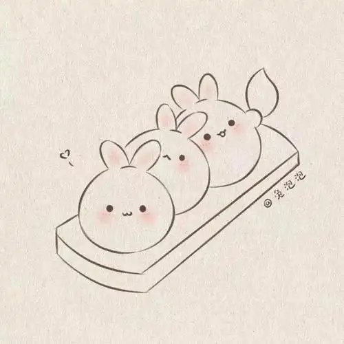 手绘可爱简笔画附教程29