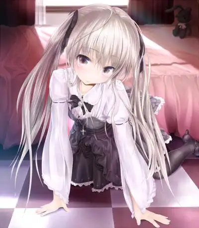 女 女图 少女 漫 二次元 p站 【p站女图】萝莉 长发 高清 白发 双马尾