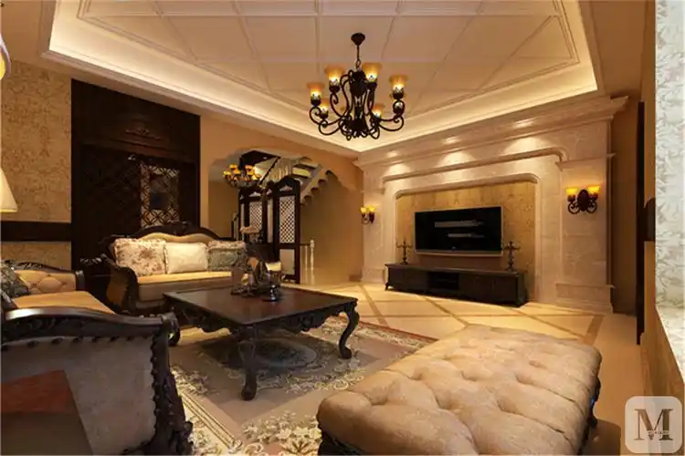 2万107㎡新古典三房装修美丽家庭幸福一家