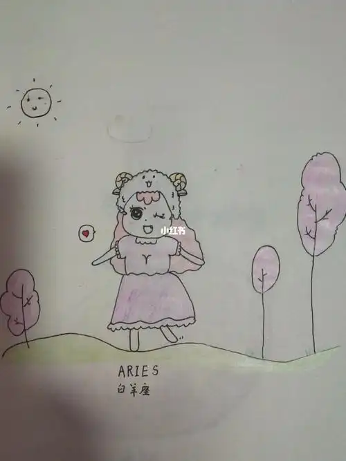 小葩教画金牛座简笔画