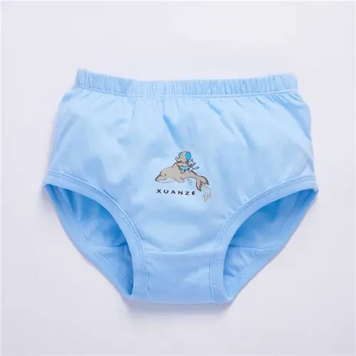 萱泽儿童内裤纯棉男童女童小童宝宝短裤中大童三角裤女孩小孩男孩