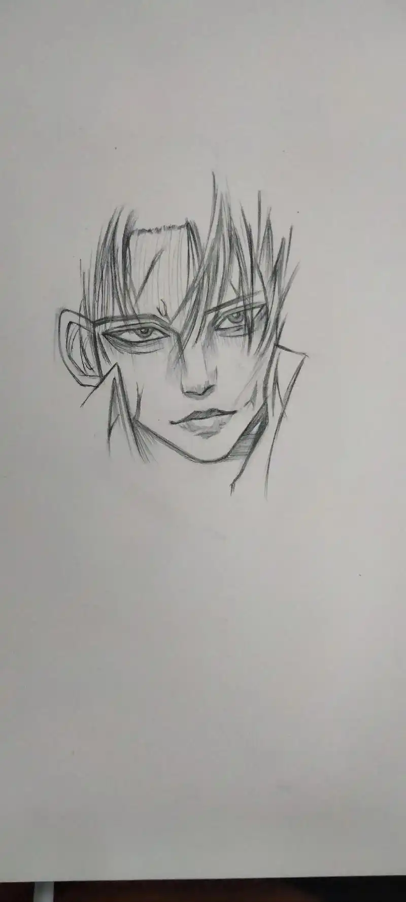 铅笔画 #进击的巨人 #艾伦 # - 抖音