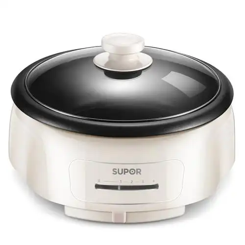 苏泊尔电火锅多功能锅家用宿舍锅煮面电热锅4l电煮锅小电锅学生锅