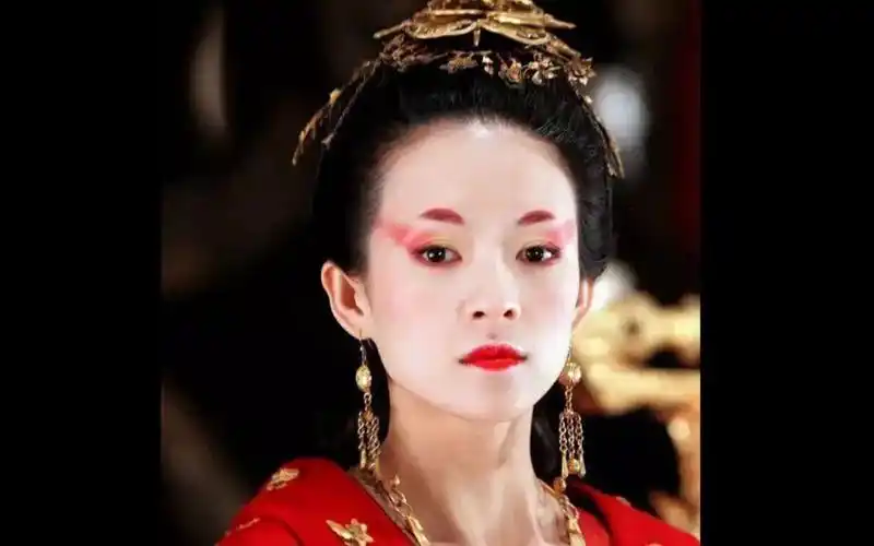 夜宴 婉后 章子怡 发型