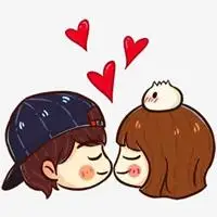 微信情侣牛角头像