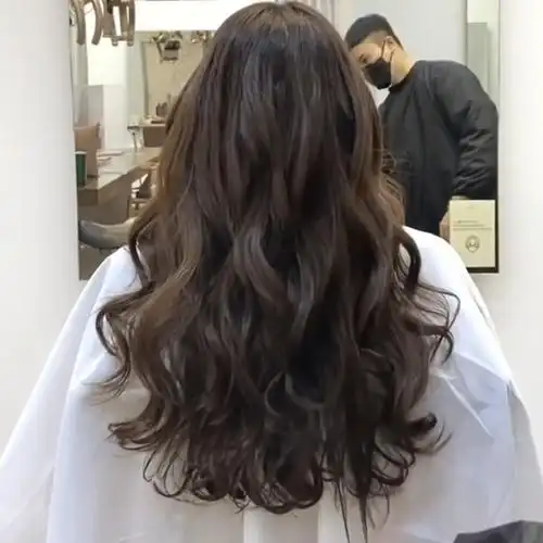 法式木马卷烫发长发慵懒风格秋冬发型