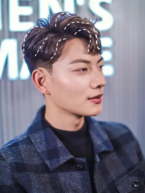 做什么样的发型吗99比如试试这款轻熟风韩式二八分99线条感100% c