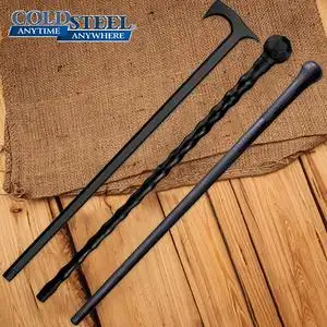 美国冷钢cold steel登山棍拐杖车载防身合法武器户外拐棍塑钢手杖