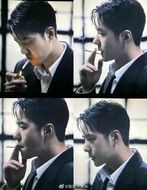 王一博无名里拍抽烟的戏拍到吐