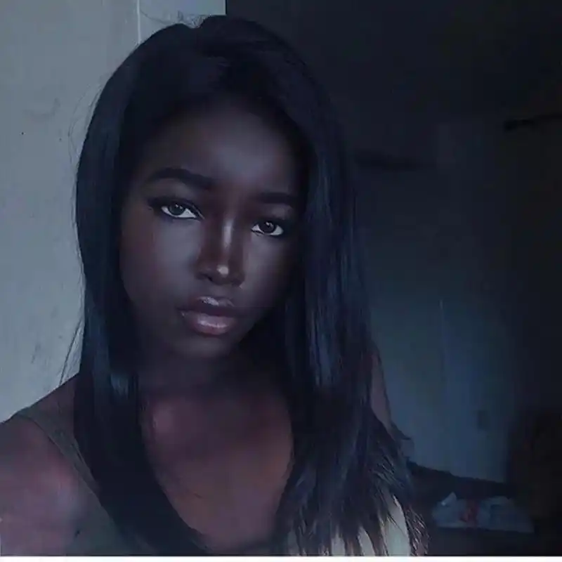 黑人颜值天花板 黑珍珠洛丽塔lolita           世界上最漂亮的黑人