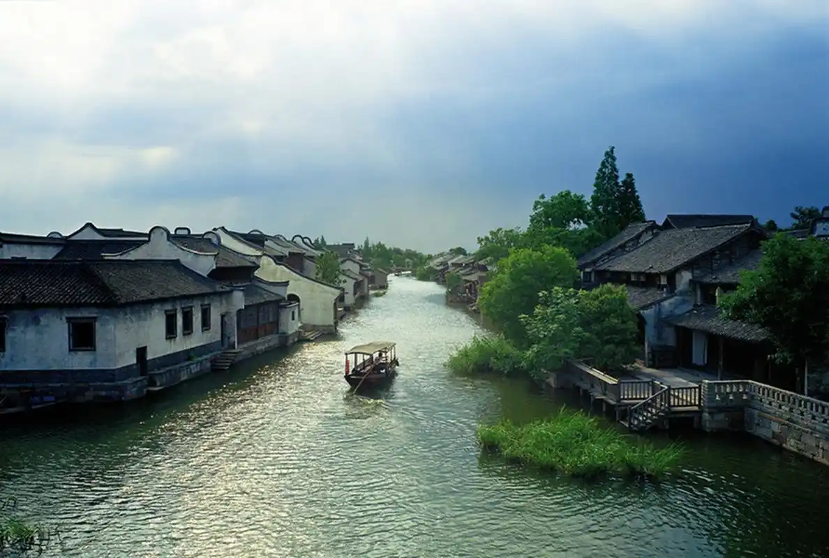 小桥流水,江南风光,良辰美景,浙江乌镇,感受美好烟火气息