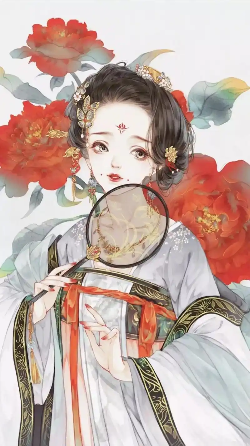 背景/小清新ins/油画插画/锁屏壁纸/无水印背景图/简约壁纸/人物壁纸