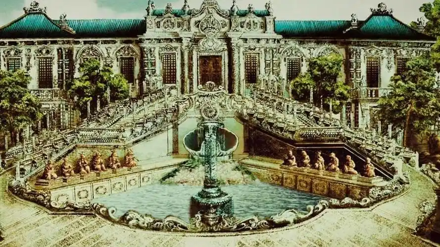 圆明园前后图片对比真的太可惜了